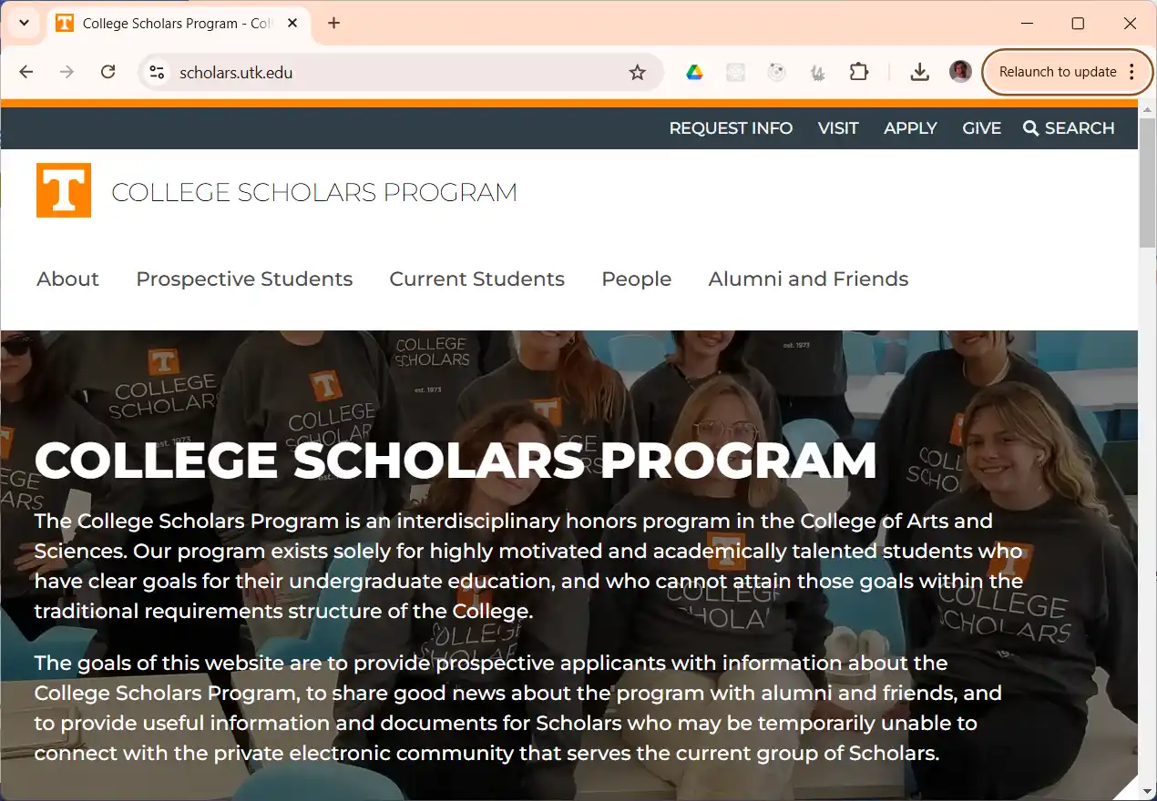 College Scholars - University of Tennessee