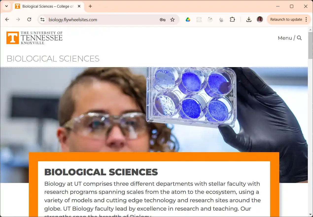 Biological Studies - University of Tennessee